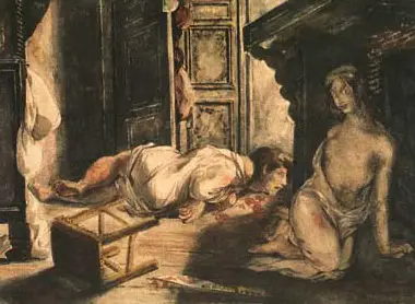 The Bride of Lammermoor Eugene Delacroix